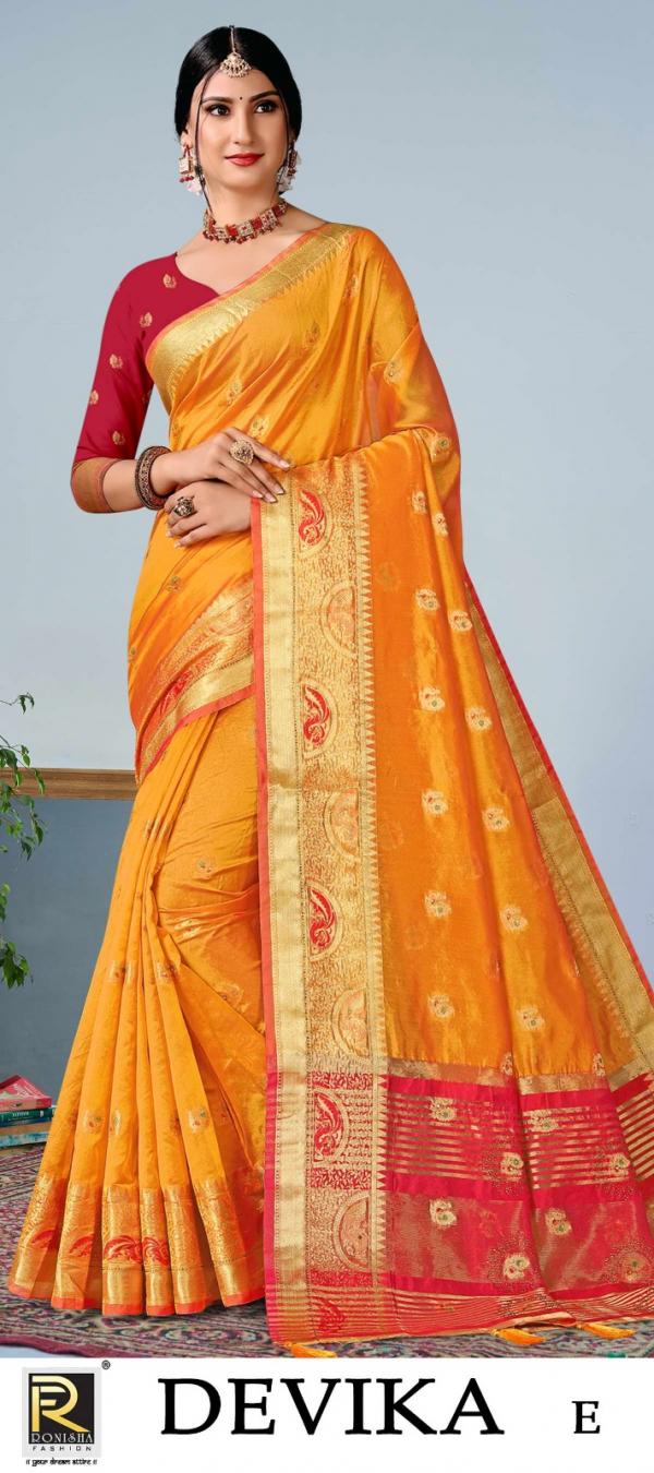Ronisha Devika Banarasi Silk Exclusive Saree Collection